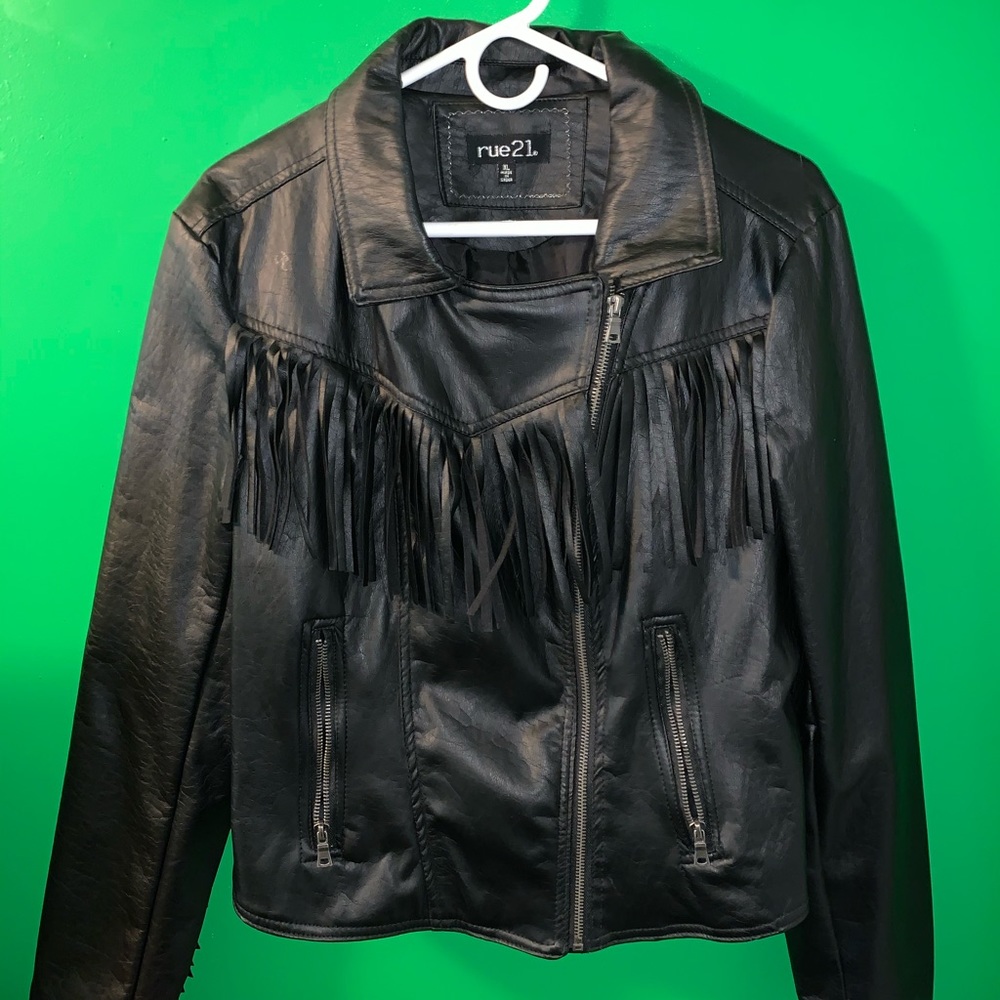 Rue 21 Leather Jacket